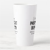 Aangepaste 17 oz Latte Mok | Gepersonaliseerde kof (Voorkant)