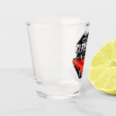 Aangepaste 1966 converteerbare klassieke autokledi shot glas (Links)