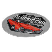 Aangepaste 1966 converteerbare klassieke autokledi snijplank (Hoek)