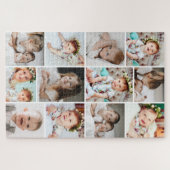 Aangepaste 1,014 Stuk 12-foto Collage Moeilijk Legpuzzel (Horizontaal)