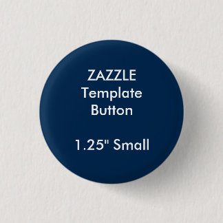 Aangepaste 1,25-inch witte Button met kleine ronde