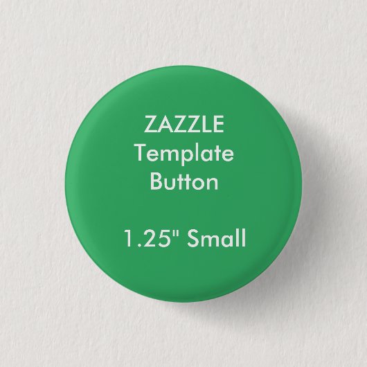 Aangepaste 1,25-inch witte Button met kleine ronde (Voorkant)