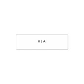Aangepaste 1.4" x 0.4" Stempel (Design)