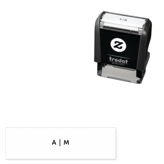 Aangepaste 1.4" x 0.4" Stempel (In situ)