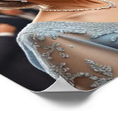 Aangepaste 1 foto 50ste bruiloft Jubileum Welkom Poster (Hoek)