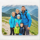 Aangepaste 1 Foto Familie Muismat (Voorkant)