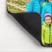 Aangepaste 1 fotofamilie muismat (Hoek)