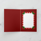 Aangepaste 1 speciale kerstfoto kaart (Binnen)
