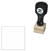 Aangepaste 1" x 1" rubberen stempel, inktkleur = G Rubberstempel (Gestempeld)