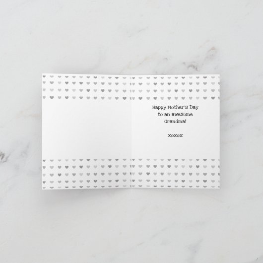 Aangepaste 1e Moederdag Grootmoeder Kaarten (Binnen)