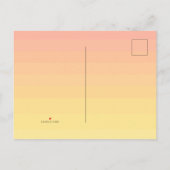 Aangepaste 1e verjaardag SoCal Uitnodiging Briefkaart (Achterkant)
