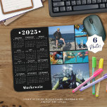 Aangepaste 2023 agenda 6 Foto Aangepaste kleur Muismat<br><div class="desc">Creëer uw eigen gepersonaliseerde, aangepaste toetsenbord van de de kalendermuis van de foto van de douanekleur met een jaar-bij-een-bliksemkalender van 2023 en een gemakkelijk-aan-upload sjabloon van de fotocollage die 6 afbeeldingen in diverse vormen en grootte, zowel horizontaal als verticaal bevat om een grote verscheidenheid van fotoonderwerpen aan te passen. Personaliseer...</div>