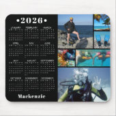 Aangepaste 2023 agenda 6 Foto Aangepaste kleur Muismat (Voorkant)