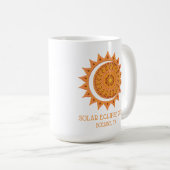 Aangepaste 2024 Eclipse Koffiemok (Voorkant rechts)