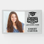 Aangepaste 2025 Afstuderen foto Attorney Law Schoo Spandoek (Horizontaal)