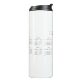 Aangepaste 2025 Kalender Koffie Mok (Gedraaid links)