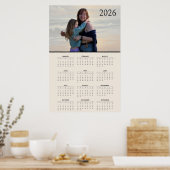 Aangepaste 2026 Agenda Poster (Keuken)
