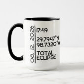 Aangepaste 2026 Eclipse Mok (Links)