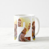 Aangepaste 2026 Familie Foto Mok (Voorkant rechts)