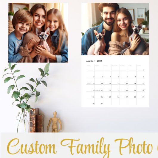 Aangepaste 2026 Sphynx Kitten Agenda Kalender