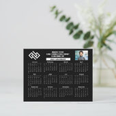 Aangepaste 2027 Professionele Zakelijke Kalender Z Briefkaart (Staand voorkant)