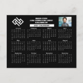 Aangepaste 2027 Professionele Zakelijke Kalender Z Briefkaart (Voorkant)