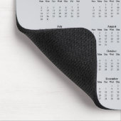 Aangepaste 2027 Roodstaartbuizerd Bureaukalender Muismat (Hoek)