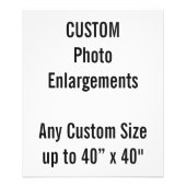 Aangepaste 20-inch x24-inch fotouitbreiding tot 40 foto afdruk (Voorkant)