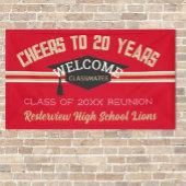 Aangepaste 20 JAAR reünie banner