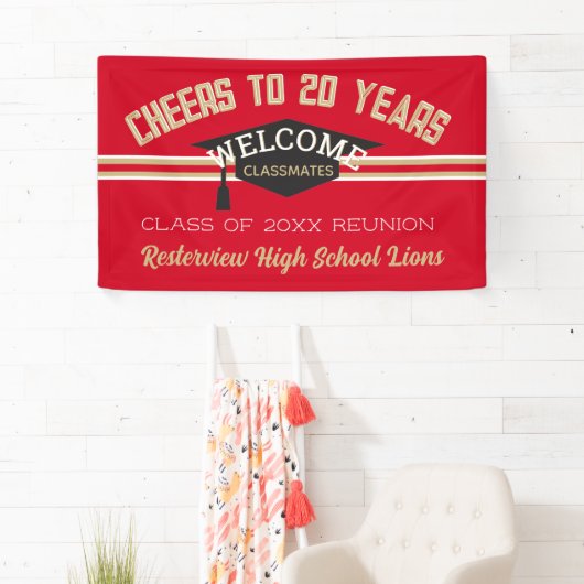 Aangepaste 20 JAAR reünie banner (Insitu)