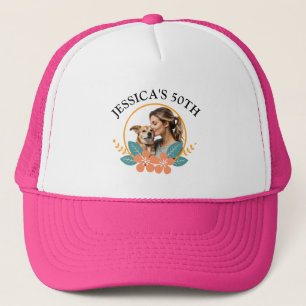 Aangepaste 20e 30e 40e 50e 60e 70 verjaardag Squad Trucker Pet