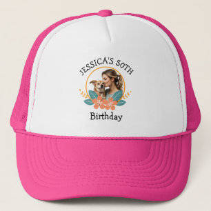 Aangepaste 20e 30e 40e 50e 60e 70 verjaardag Squad Trucker Pet