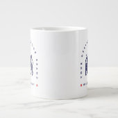 Aangepaste 20oz Jumbo Mok | Uw ontwerp uploaden XL (Voorkant)