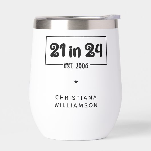 Aangepaste 21e verjaardag 21 in 24 Est 2003 Verjaa (Links)