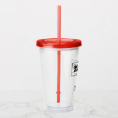 Aangepaste 21e verjaardag 21 in 24 Est 2003 Verjaa Acryl Drinkbeker (Rechts)