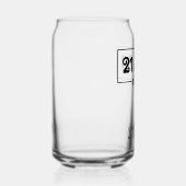 Aangepaste 21e verjaardag 21 in 24 Est 2003 Verjaa Blikvorm Glas (Rechts)