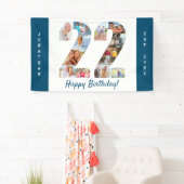 Aangepaste 22e verjaardag foto-inkuilbanner op jaa spandoek (Insitu)