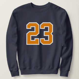 Aangepaste 23 Sport Sweatshirt - Nummer Print Jers