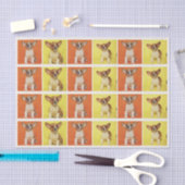 Aangepaste 24 foto collage van uw huisdier hond af tissuepapier (Craft)