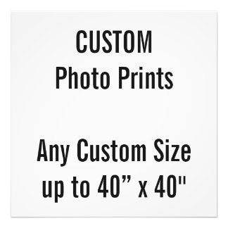 Aangepaste 24-inch x 24-inch fotoafdrukken (of een foto afdruk