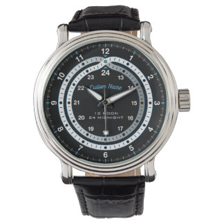 Aangepaste 24-uurs horloge