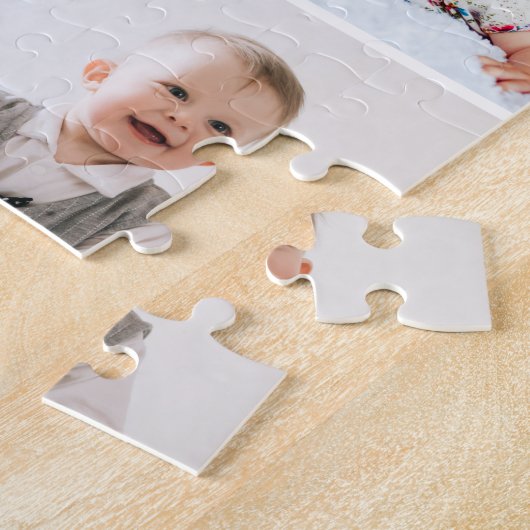 Aangepaste 252 Stuk Multi Photo Collage Legpuzzel (Zijkant)