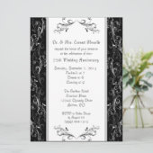 Aangepaste 25e Jubileum-uitnodigingen Kaart (Staand voorkant)