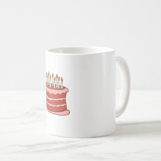 Aangepaste 25e verjaardag mok (Voorkant rechts)