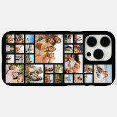 Aangepaste 26 fotocollage Case-Mate iPhone case (Achterkant (horizontaal))