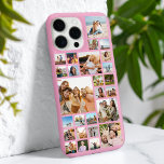 Aangepaste 26 fotocollage iPhone 16 pro max hoesje<br><div class="desc">Creëer uw eigen gepersonaliseerde iPhone-hoesje met 26 van uw favoriete afbeeldingen in een aangepast fotocollage-raster.</div>