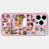 Aangepaste 26 fotocollage Case-Mate iPhone case (Achterkant (horizontaal))