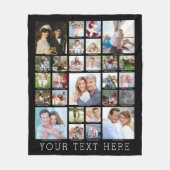 Aangepaste 27 foto-inkuilonderschriften voor uw kl fleece deken (Voorkant)