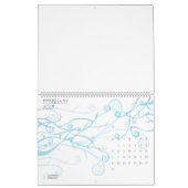Aangepaste 28 cm L x 36 cm B Sakura Deco Kalender (Feb 2027)