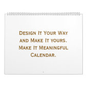 Aangepaste 28 cm L x 36 cm B Sakura Deco Kalender (Hoes)